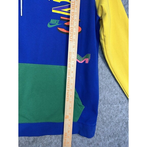 Nike Air Jordan Hoodie Men's Large Colorblock Sweatshirt CV7967-495 - Picture 9 of 13